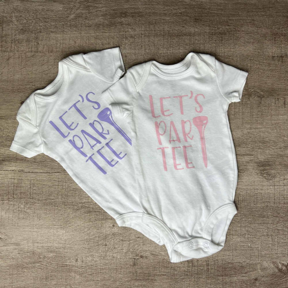 Baby Girl Golf Onesies 3 Months